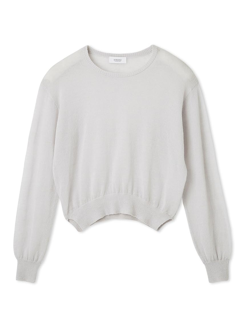 

Emi Sheer Knit LGRY Women s Top, 13WNT254091,