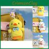 Soft And Fluffy Plush Duck Pendant Lovable Chick Doll Keychain For Fashionable Bags