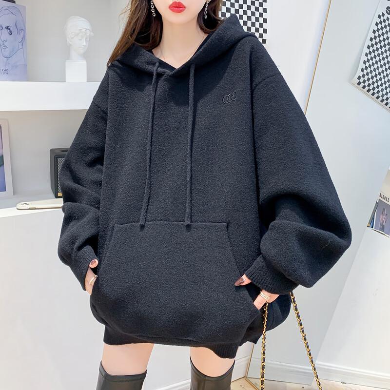 

Mocana Women s Long-Sleeve Hooded Sweater One Size