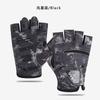 Fishing Gloves 3-Finger Open, UV Protection Non-Slip Breathable Spring Summer Angling Lure Gloves