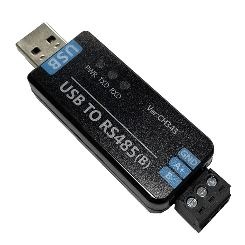 USB to RS485 Serial Port Adapter Communication Module Serial Module Connector For Data Acquisition FT232RNL/CH343G