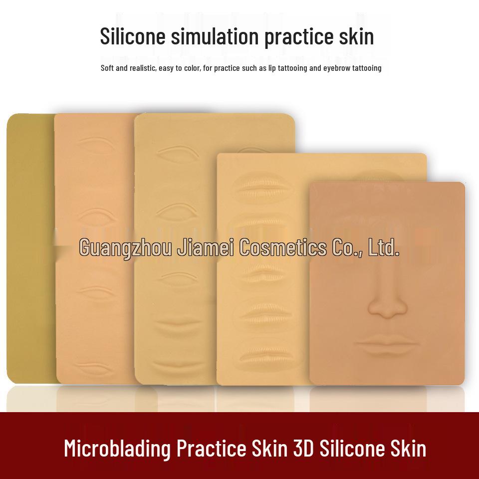 Pelle sintetica in silicone per microblading: Formazione Sopracciglia & Eyeliner