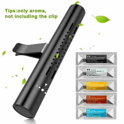 5 Stuks Auto Luchtverfrisser Luchtreiniger Effen Parfum Diffuser Stick Vervanging Cores