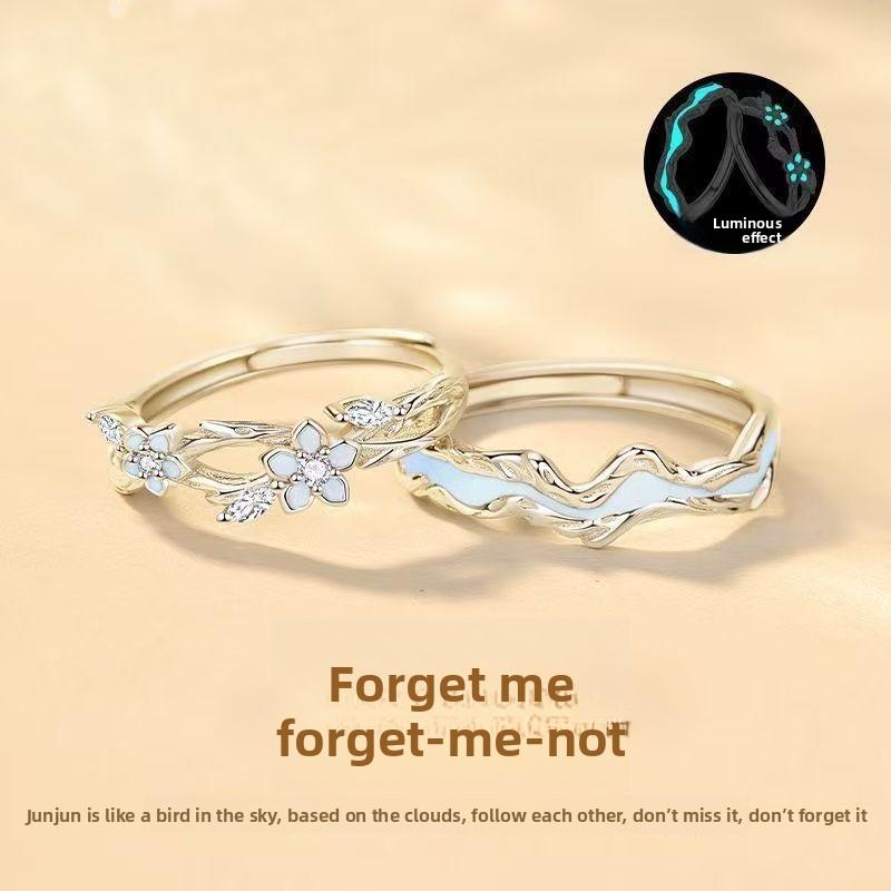 

2 парных кольца для женщин и мужчин: Уникальные дизайны для подарков на День святого Валентина для парней