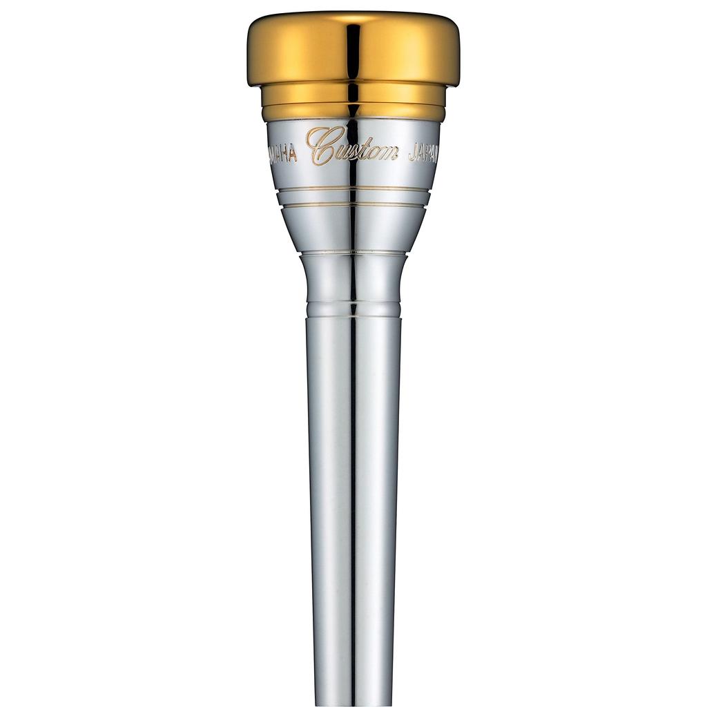 YAMAHA TR-14B4-GP Trumpet Mouthpiece, Custom Series, Gold-Plated Finish