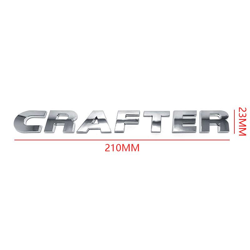 

Multi Purpose Vehicle Rear Trunk Crafter Car Emblems chrome