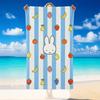 Quick Dry Beach Towel Miffy Pattern, Lightweight Absorbent Towel for Pool Beach Vacation Use