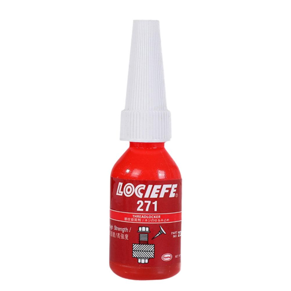 243 271 272 10ml Threadlocker Adhesive Medium Strength Thread Locking Screw Cured Temperature A L1S7