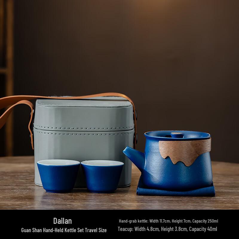 Ceramic Portable Travel Tea Set