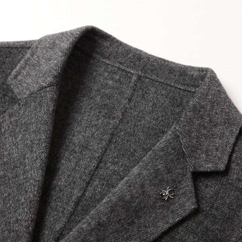 FIRS Men's Thickened Wool Blend Autumn/Winter Business Casual Coat