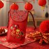 Chinese Style Lucky Red Pocket Thickened Good Lucky Money Bag  Marriage Occasion