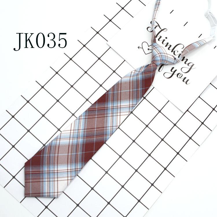 Japanese College-Style Uniform with Easy Plaid Tie