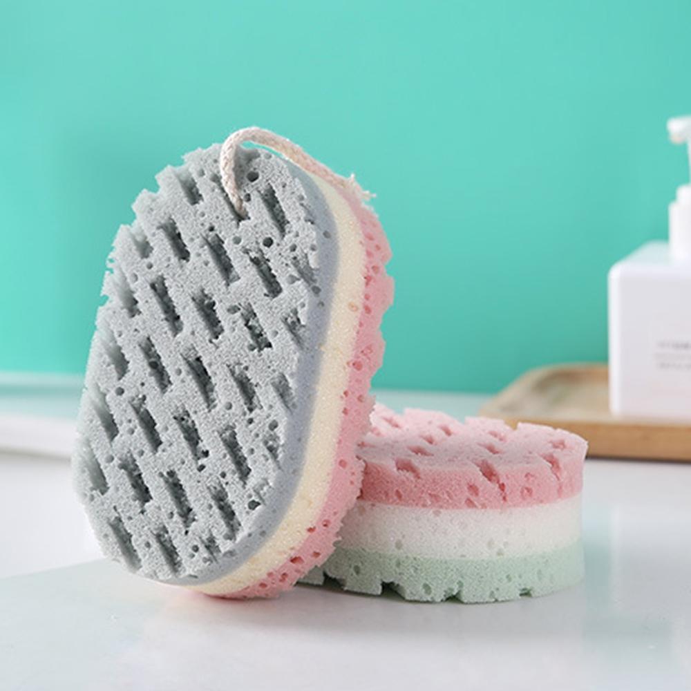Accessories Exfoliation Quick Foaming Sponge Bath Ball Body Brush Sponge Scrubber Shower Rub