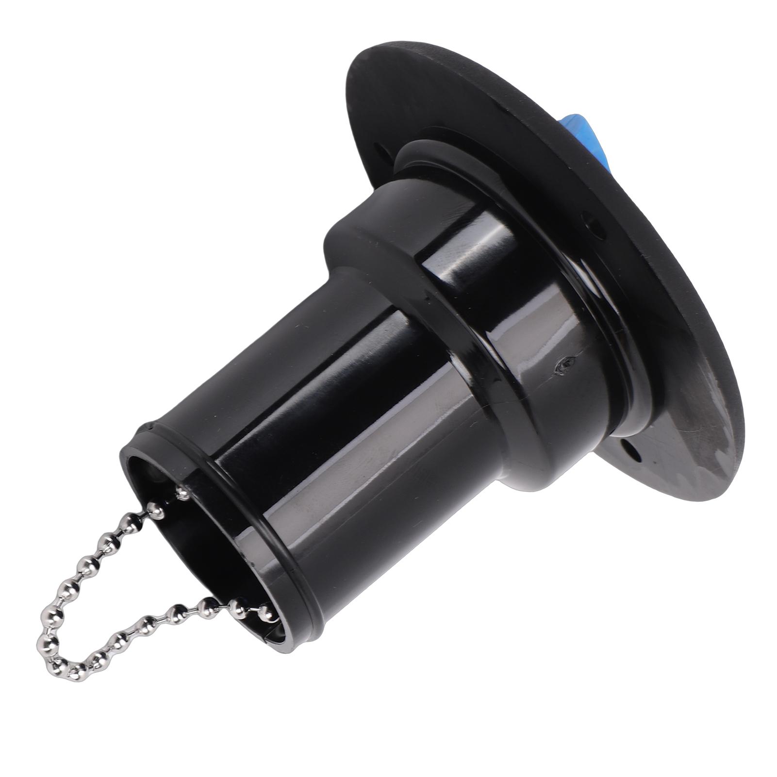 

Water Filler ABS Plastic Sling Marine Deck Waste Filler for Ships Yachts RV Trucks Tractors
