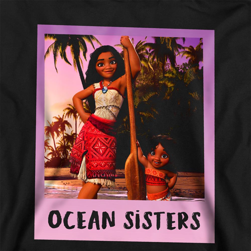 Moana 2 Childrens/Kids Ocean Sisters Moana & Simea Heather Hoodie