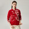 Zhaojun Women's New Chinese Style Cashmere Cardigan