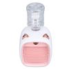 Desktop Cooling Fan Little Fox Shaped Misting USB Rechargeable 800mah Mini Desktop Air Cooler Fan