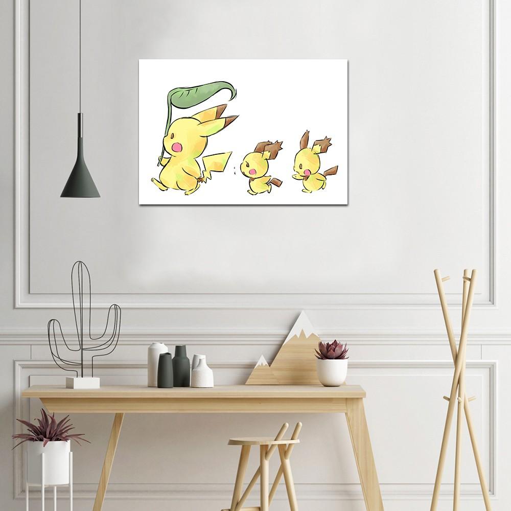 Canvas print Wandering Pokémon Pikachu Compra barata en Joom