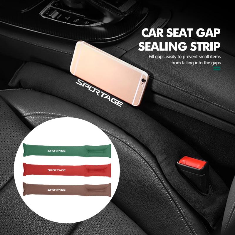 AHO1 Car Seat Gap Filler Plug Gap Leak Proof Strip Auto Accessories For KIA Sportage Rio K5 K2 Optima Cerato Proceed Venga Sedona