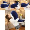Adorable Large Blue Whale Plush Doll Soft Toy Cushion For Kids Birthday Gifts