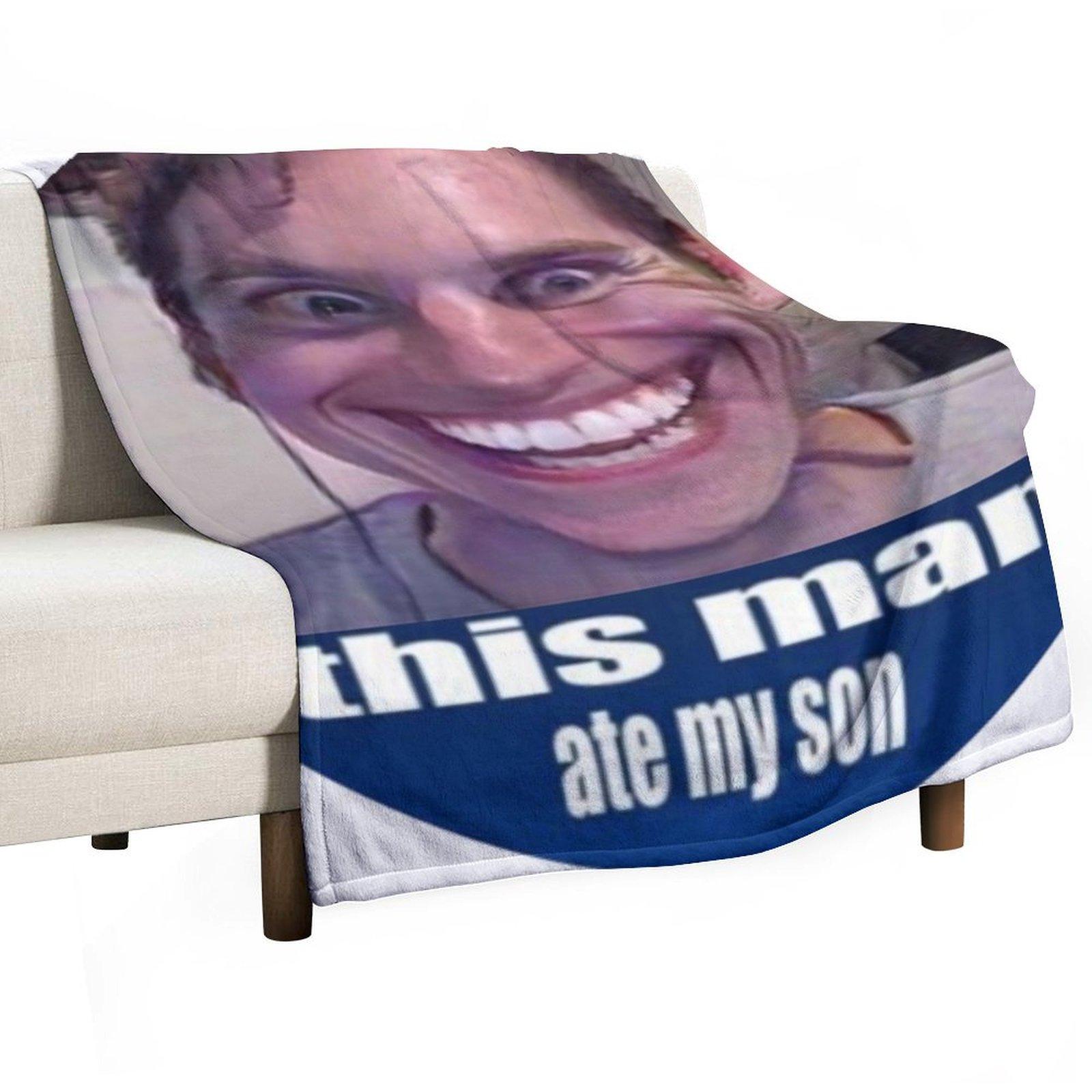 jerma ate my son Throw Blanket christmas decoration Plush for babies For Baby Blankets 30x40in