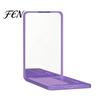 Portable Hair Comb Folding Makeup Mirror with Comb, Compact Travel Cosmetic Mirror, Pocket Beauty Accessory Size & Detangling for Women Girls Styling