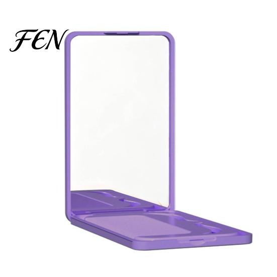 Portable Hair Comb Folding Makeup Mirror with Comb, Compact Travel Cosmetic Mirror, Pocket Beauty Accessory Size & Detangling for Women Girls Styling