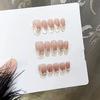 Pure Hand-made Phototherapy Wear Armor Star-bright Finished Product Reusable Nail Art Patches