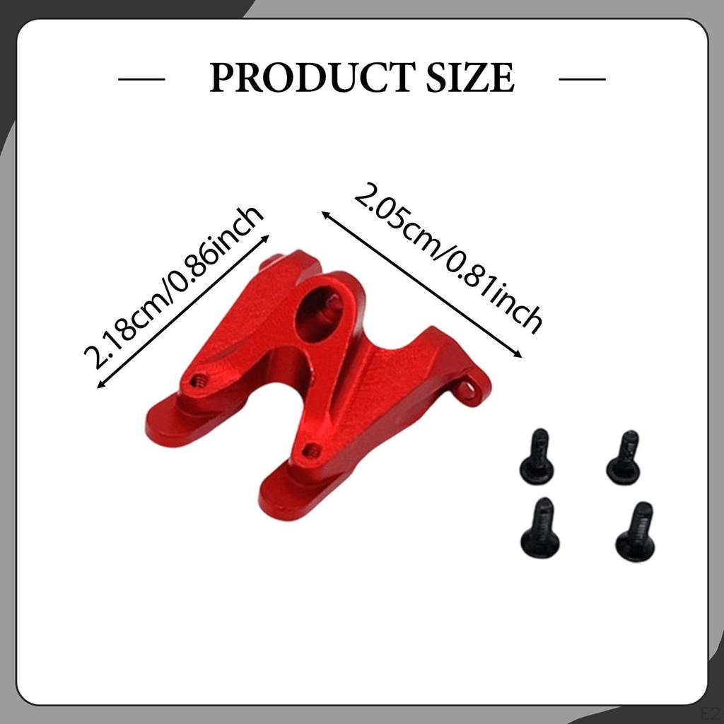 1:24 RC Rear Bracket, DIY Accessories, Metal Upgrade for 244016 Car Trucks