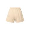 Jordan Brooklyn Comfortable Skin-Friendly Soft Three-Quarter Casual Shorts Women shorts Legendary-Light-Brown White HJ1366203
