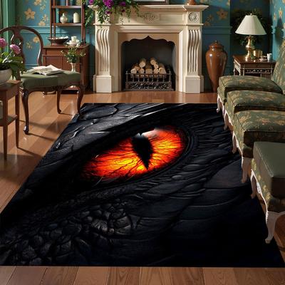 Dragon Carpet Mat Rug Home Decoration Living Room Bedroom Floor Decor Fantasy Western Style Non Slip Rugs Living Room Decoration