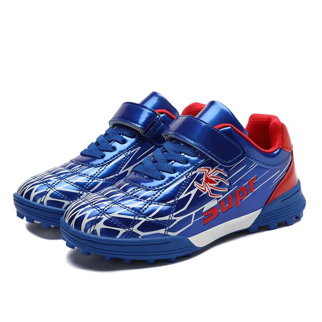 Fashion TF  Children Soccer Shoes Breathable Anti-slip Boy Football Sneaker High-quality Comfortable Kids Sports Shoes