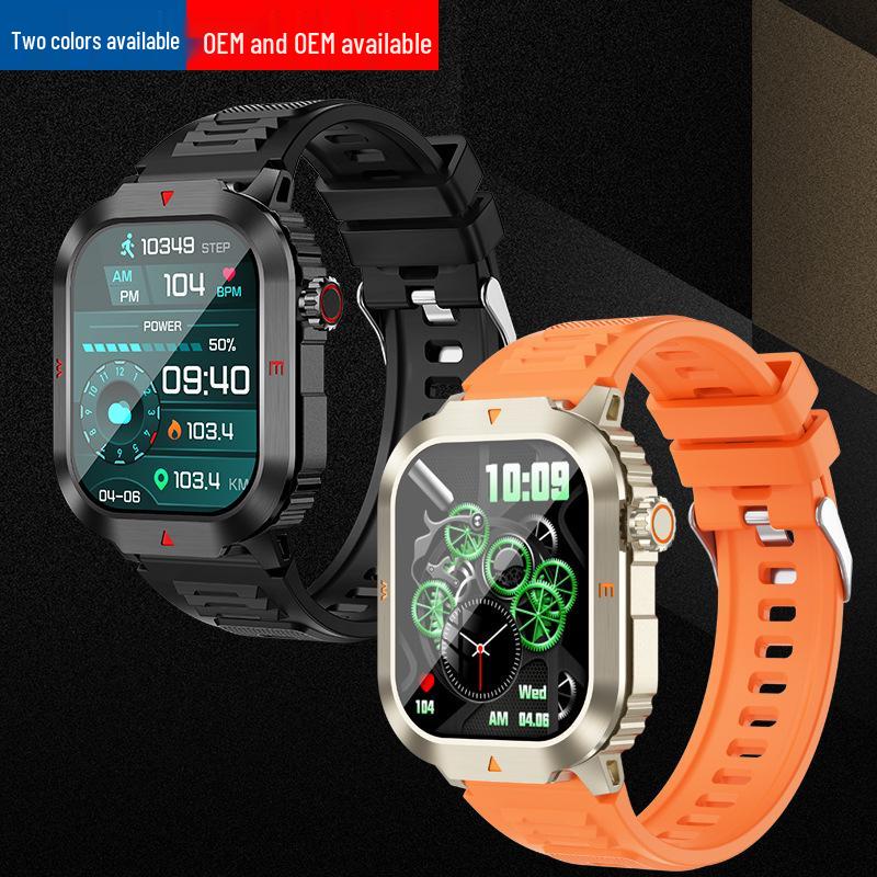 S8 Unisex Smart Sports Watch: Waterproof, Touchscreen, Bluetooth Calls, Blood Pressure & Heart Rate Monitor