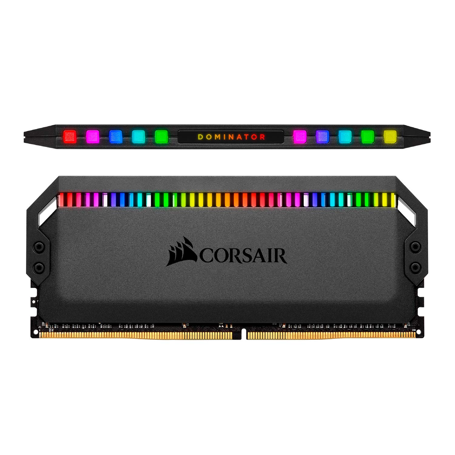 

CORSAIR Desktop PC Memory DOMINATOR PLATINUM RGB Series 32GB x CMT32GX4M4Z3200C16 DDR4-3200MHz [8GB 4] чорний