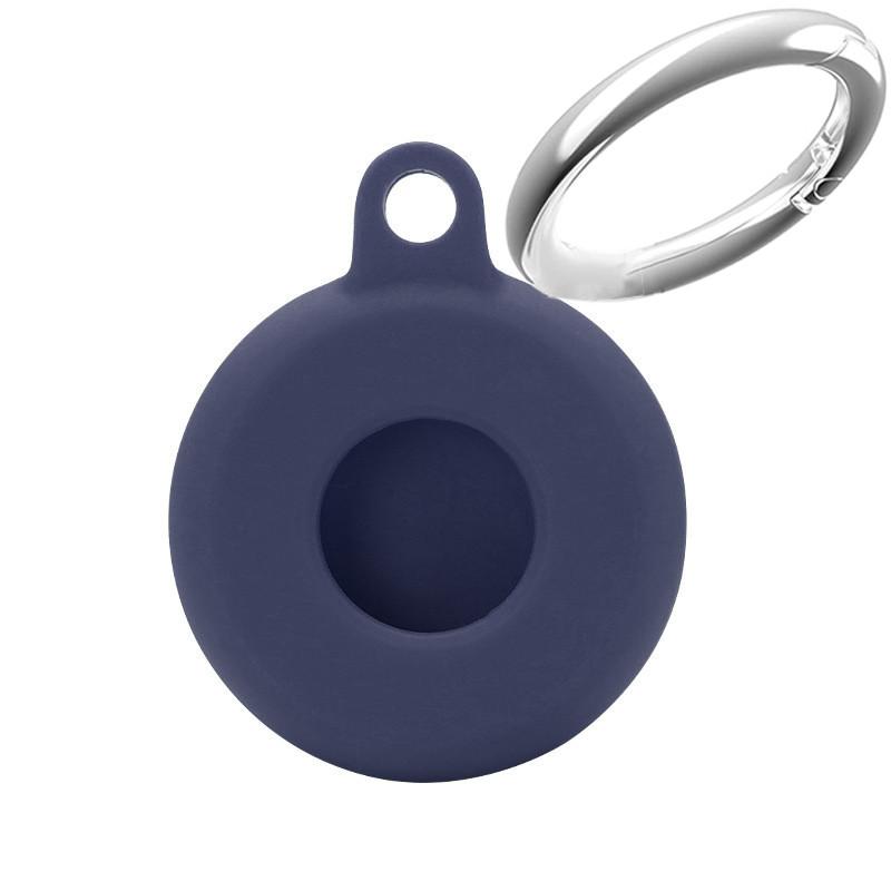 Soft Liquid Silicone Protective Case For Apple 2021 Airtag Tracker Protective Sleeve Locator Hangable Keychain Cover Accessories