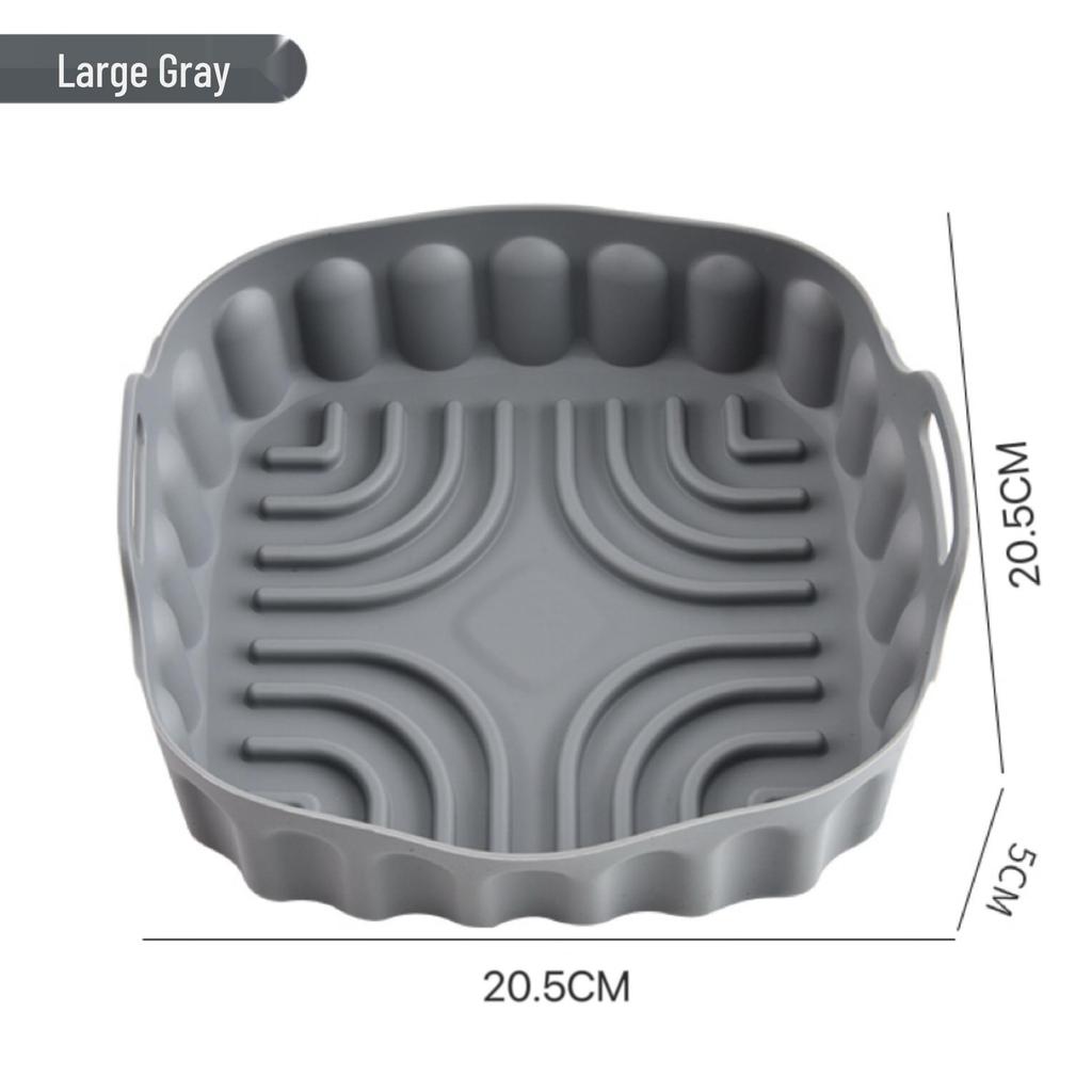 High-Temperature Resistant Silicone Air Fryer Baking Tray and Cake Mold