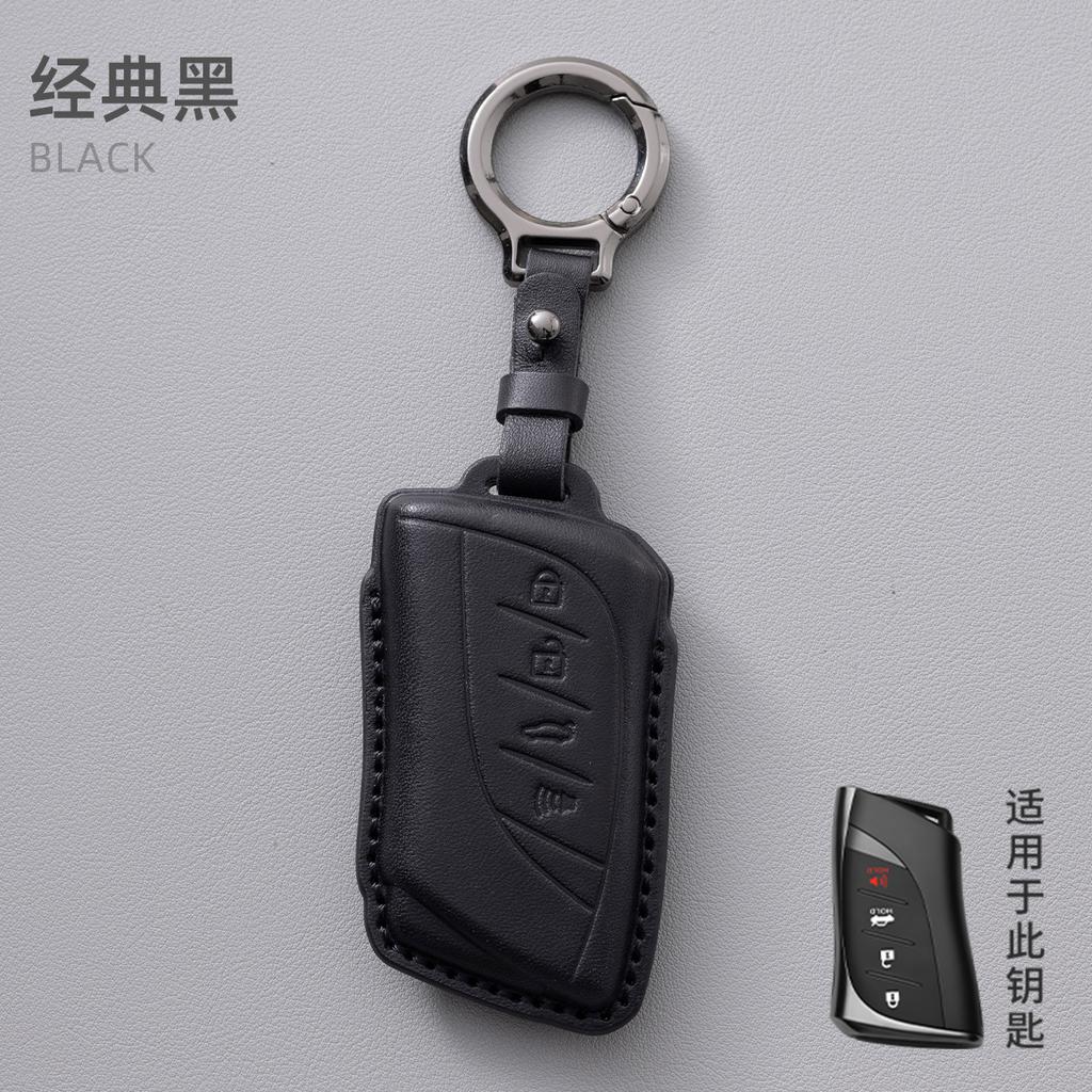 Funda Protectora de Piel Genuina para Llave Inteligente de Coche Llavero Para Lexus Nx Es Ux Us Rc Lx Gx Is Rx 200 250H 350H Ls 450H 260H 300H Ux200