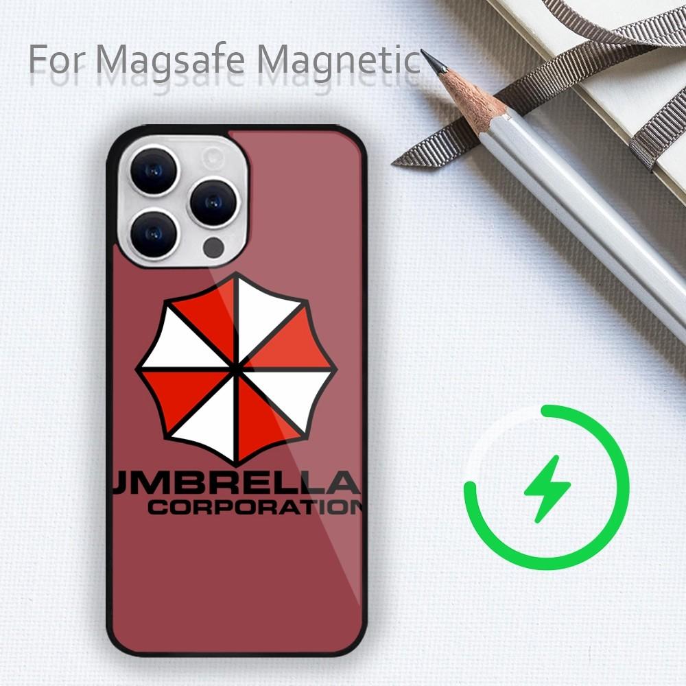 Pouzdro na telefon R-RESIDENT GAME E-EVILS 4 pro iPhone 15 14 13 12 11 Plus Pro Max Magsafe magnetické bezdrátové nabíjení