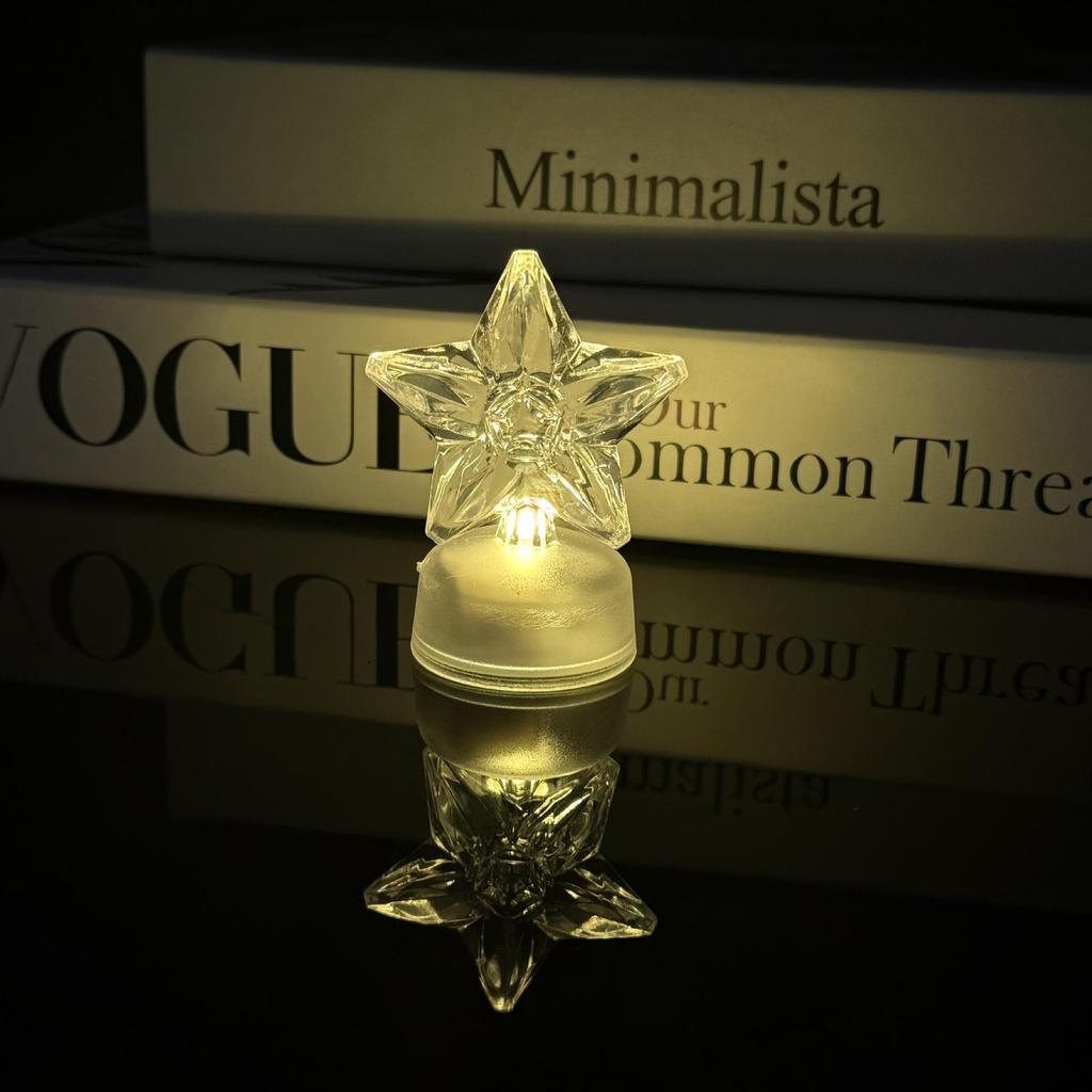 LED Romantic Candle Night Light for Cross-Border Decoration and Creative Ornaments