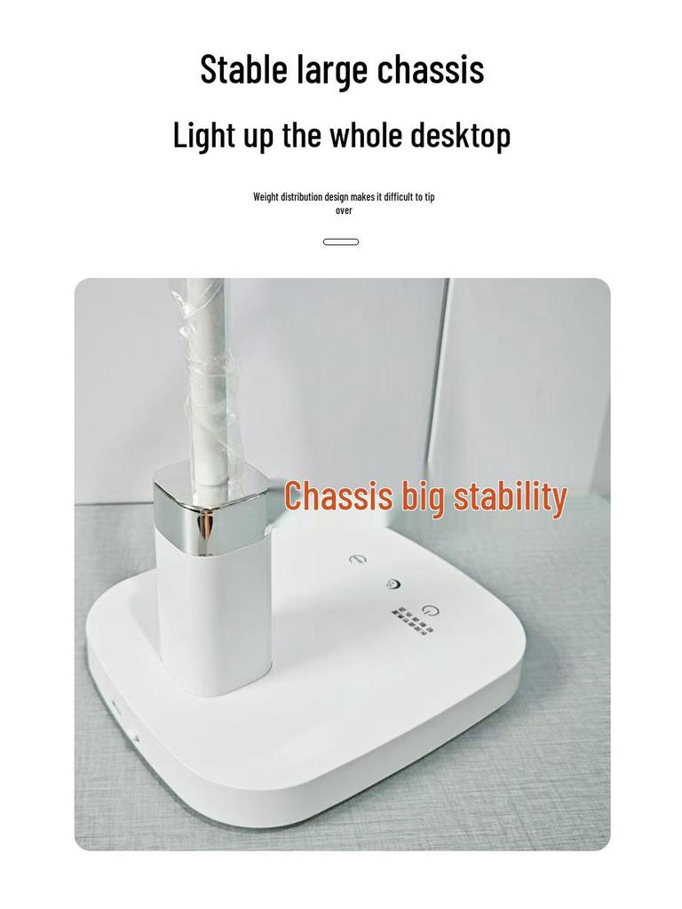 LED Diffused Soft Light Eye Protection Desk Lamp for Study, Reading, Writing, and Office Use