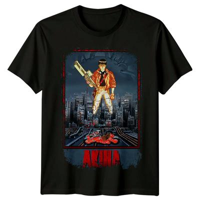 Akira (1988) T-shirt geïnspireerd door filmaffiche Retro Klassieke Film Grafisch T-shirt Unisex