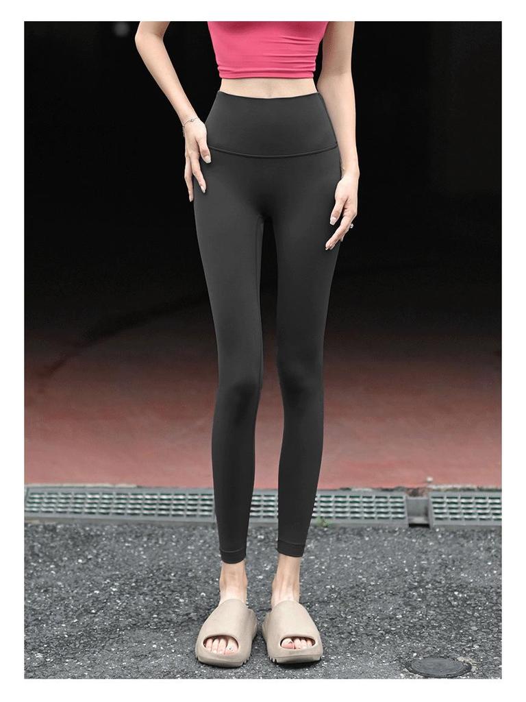 High-Waisted Butt-Lifting Yoga Leggings with Tummy Control & Stretch