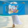 Ultra-Soft Beach Towel with LankyBox Theme,Ideal for Pool - Camping, Diving - Perfect Travel Essential, Vibrant Beach Towel.