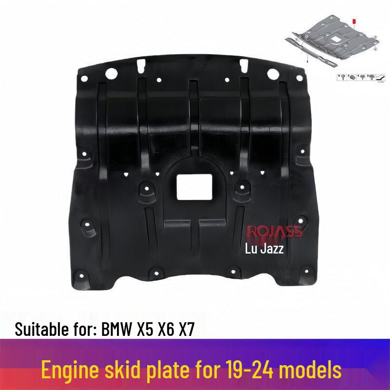 

Compatible with BMW X5 Front Bumper, X6 Engine, X7 Radiator, G05/G06 Chassis Plate, G07 Mudguard Front Bumper Undershield [Domestic] Plastic