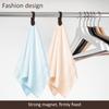 2pcs Leather Bath Towel Clip Multi functional Towel Rack Easy Access Bath Blanket Clip Space Saving Cloth Hanger for Bathroom