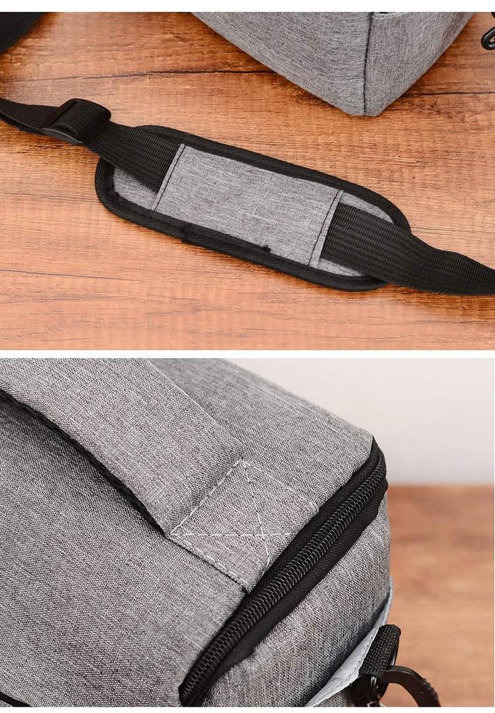 EOS Kiss X10i SLR Camera Bag Camera Bag Shoulder Handbag Mountable Compatible with Storage Camera Case Camera Back Belt Loop SLR Camera Bag Men's