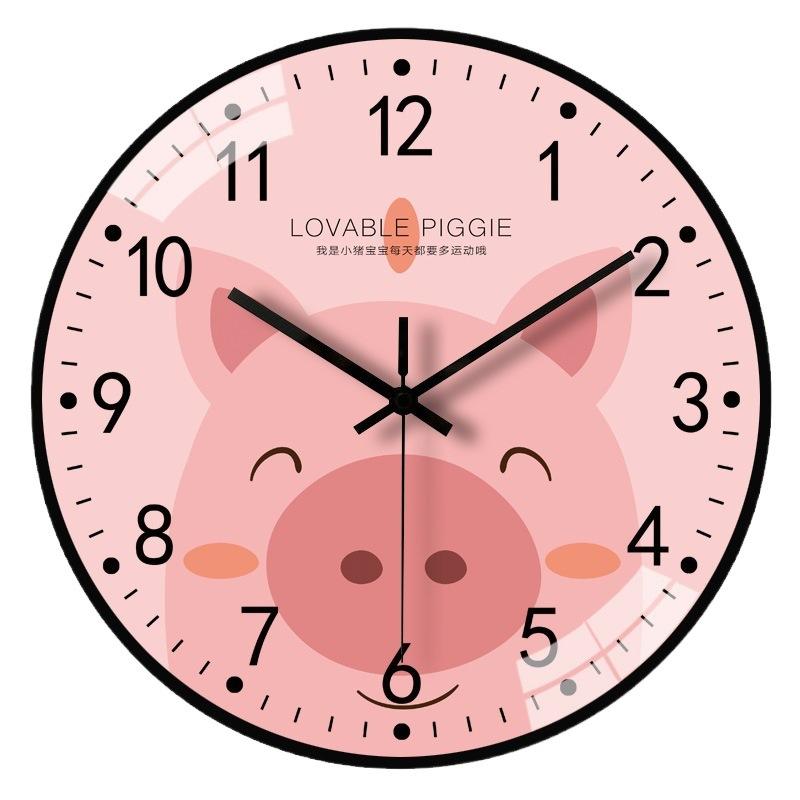 14-inch 35cm Nordic modern simple wall clock home dining room bedroom living room clock decorative quartz clock