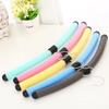 10pcs Flexible Multicolor Foam Hangers Clothing Storage Rack For Home Use