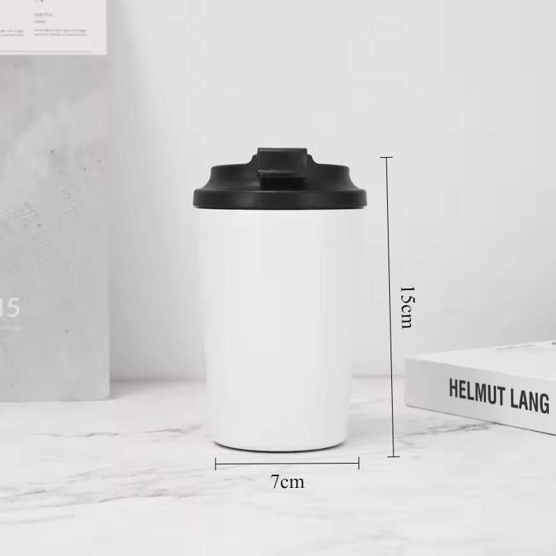 Koffiekop Anti-verbranding Verzegeld en Lekvrij Geïsoleerde Mok Reizen Draagbaar Eenvoudig Auto Waterfles Kantoor Eenvoudige Casual Bekers