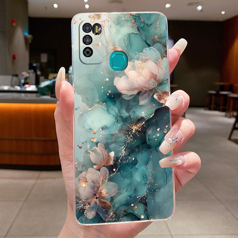 Pour Infinix Hot 9 Play Coque Arrière X680 X680B X680C Esthétique Mignon Cool Garçons Filles Coque de Téléphone Silicone Souple Coque Transparente